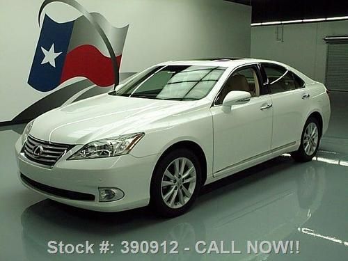 2010 lexus es350 climate seats sunroof nav rear cam 43k texas direct auto