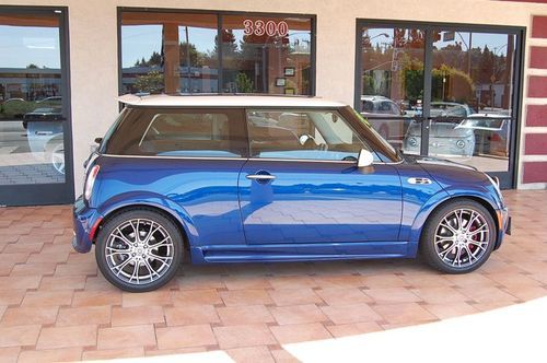 2004 mini cooper s john cooper works blue, upgraded, navigation, amazing shape