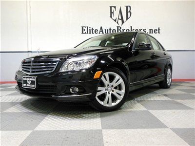 2011 c300 4matic awd 17k-split folding rear seat-bluetooth-satellite radio