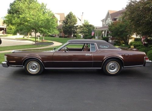 1974 lincoln mark iv  coupe 7.5l, immaculate condition, 38,393 miles