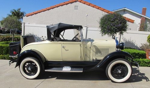 1980 ford shay deluxe model a roadster convertible