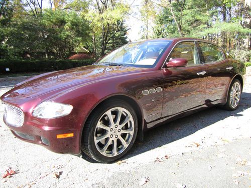 07 maserati executive gt bordo custom sunshades heated cool seats new jersey