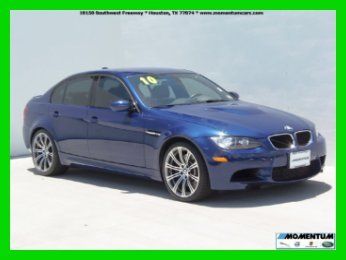 2010 bmw m3 sedan 14k miles*navigation*reverse camera*clean carfax*we finance!!