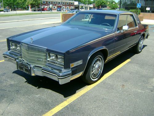 1984 cadillac eldorado biarritz commemorative edition