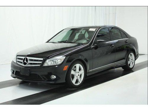 2010 mercedes-benz c300 4matic sport sedan 4-door 3.0l navigation awd, warranty