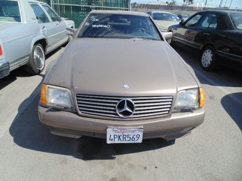 1990 mercedes-benz 500sl base convertible 2-door 5.0l