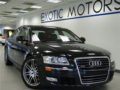 2008 audi a8l quattro! nav sport-pkg bang&amp;olufsen/6cd heated-sts xenon msrp-$90k