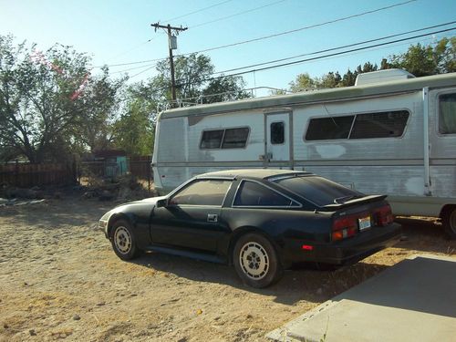 Black 2 door 300z turbo 2nd engine in create