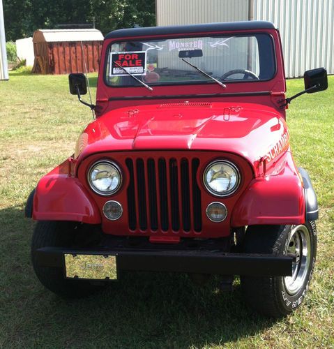 1981 JEEP SCRAMBLER CJ CJ-8 VERY CLEAN AND NO RUST, image 2