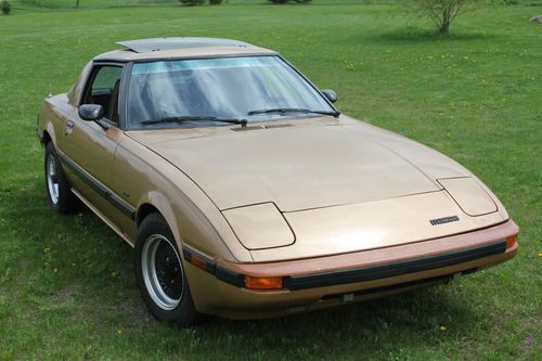 1981 mazda rx-7 - 61k original -- california car