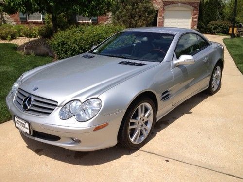 2003 SL500 Mercedes Convertible, image 2