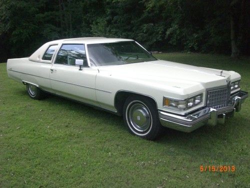 1976 cadillac coupe deville