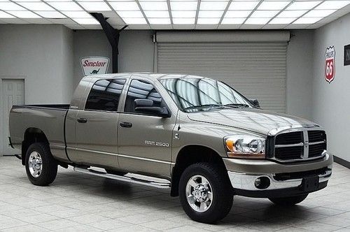 2006 dodge ram 2500 diesel 4x4 mega cab dvd slt 1 texas owner