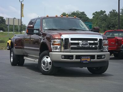 2008 ford f350 4x4 4wd dually drw king ranch crew diesel 6.4 powerstroke