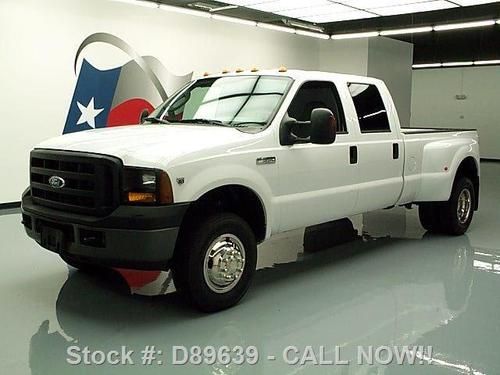 2006 ford f-350 crew 6.8l v10 4x4 automatic 6-pass 78k texas direct auto