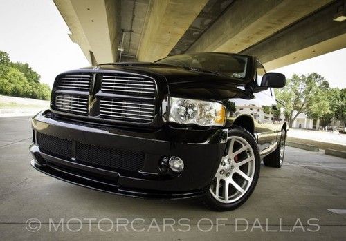 2004 dodge ram srt-10 6 speed 8.3l v10 infinity sound system in dash changer