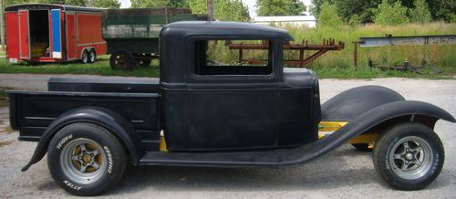 MODEL A FORD TRUCK, EXTENDED CAB. RAT RODS, OTHER, STREET ROD. FIFERGLASS, image 1
