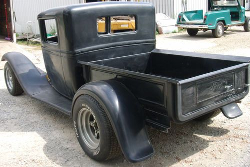 MODEL A FORD TRUCK, EXTENDED CAB. RAT RODS, OTHER, STREET ROD. FIFERGLASS, image 18