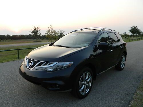 2012 nissan murano 3.5 platium edi navi panoramic roof leather --- free shipping