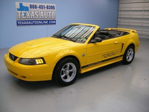 We finance!!  2004 ford mustang convertible premium 40th ann auto 6cd texas auto