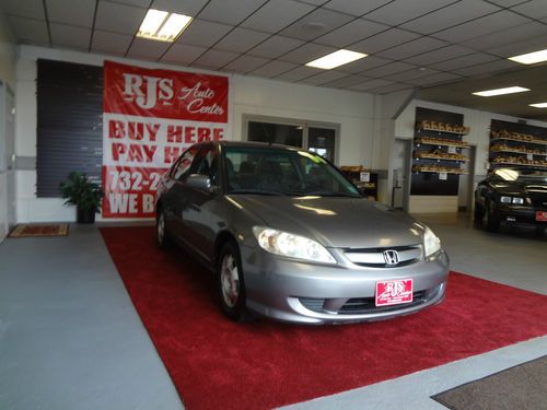 2004 HONDA CIVIC - HYBRID -  4 DR -ONE OWNER-- 40+  MPG, image 6