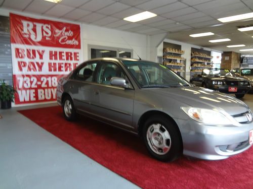 2004 HONDA CIVIC - HYBRID -  4 DR -ONE OWNER-- 40+  MPG, image 20