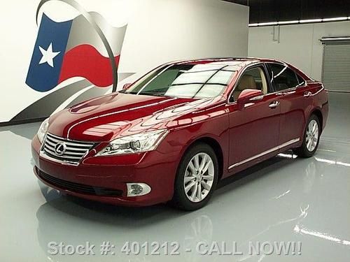 2010 lexus es350 climate seats sunroof nav rear cam 27k texas direct auto