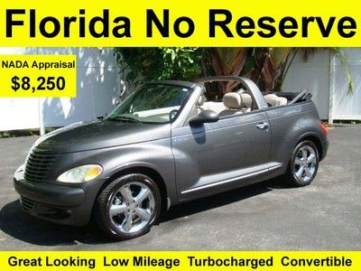 No reserve hi bid wins serviced 2owner convertible leather rust free 24mpg