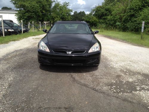 2007 honda accord ex-l coupe 2-door 3.0l great rebuilt hail clean! like camry