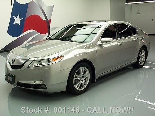 2010 acura tl tech sunroof nav rear cam htd leather 65k texas direct auto