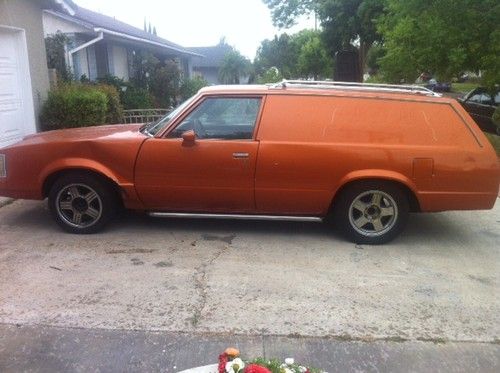 1980 pontiac lemans custom wagon, 305 chevy v6 header, pipe loud and fast