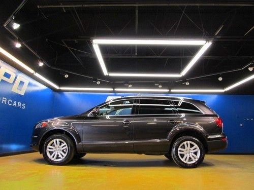 Audi q7 3.6l quattro premium convenience panorama bose camera third row seat