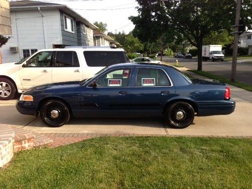 2007 ford crown victoria p71 police interceptor with fire suppression system