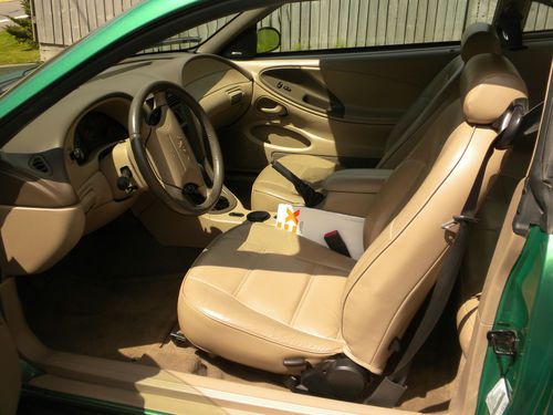 2001 Ford Mustang Base Coupe 2-Door 3.8L Leather 5 Speed Manual, US $7,900.00, image 3