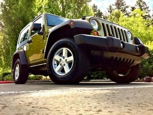 2007 jeep wrangler x sport utility 2-door 3.8l