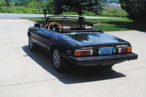 1982 alfa romeo spider   great condition