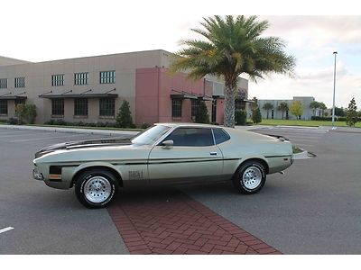 Fl 1971 mach 1 fastback restored gorgeous cold ac c