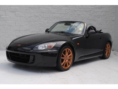 Vtec leather soft top convertible 2.2l rwd berlina black gold wheels cd