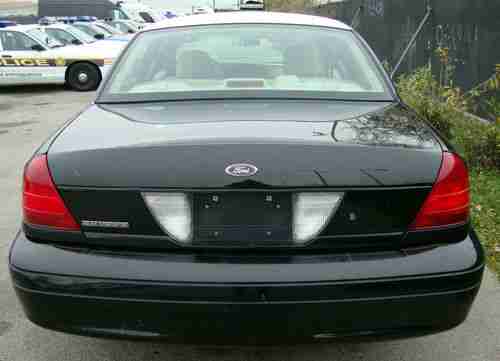 2009 FORD CROWN VICTORIA POLICE INTERCEPTOR BLACK & WHITE EDITION 119K MILES, image 6
