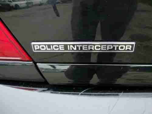 2009 FORD CROWN VICTORIA POLICE INTERCEPTOR BLACK & WHITE EDITION 119K MILES, image 11