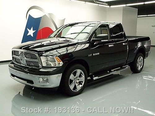 2010 dodge ram big horn quad hemi 4x4 leather 20's 71k texas direct auto