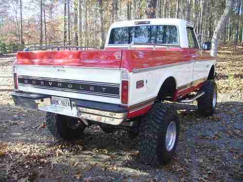 1971 Chevy Custom C-10 4X4 New 350 Engine And New 350 Tranny New Tires Runs Good, image 4