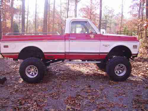 1971 Chevy Custom C-10 4X4 New 350 Engine And New 350 Tranny New Tires Runs Good, image 5