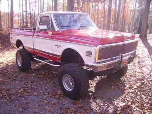 1971 Chevy Custom C-10 4X4 New 350 Engine And New 350 Tranny New Tires Runs Good, image 6