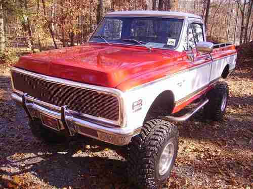 1971 Chevy Custom C-10 4X4 New 350 Engine And New 350 Tranny New Tires Runs Good, image 7