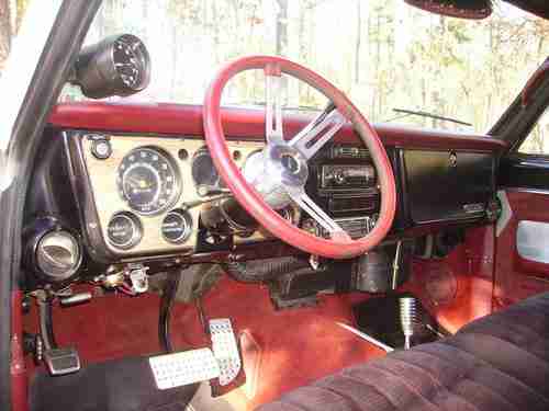 1971 Chevy Custom C-10 4X4 New 350 Engine And New 350 Tranny New Tires Runs Good, image 11