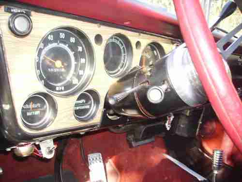 1971 Chevy Custom C-10 4X4 New 350 Engine And New 350 Tranny New Tires Runs Good, image 17