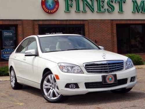 2010(10) mercedes benz c300w4 luxury 4matic warranty premium pkg ipod loaded!!!