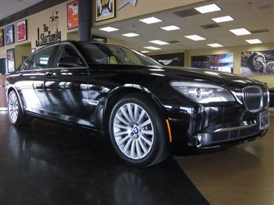 2010 bmw 750li black black navigation