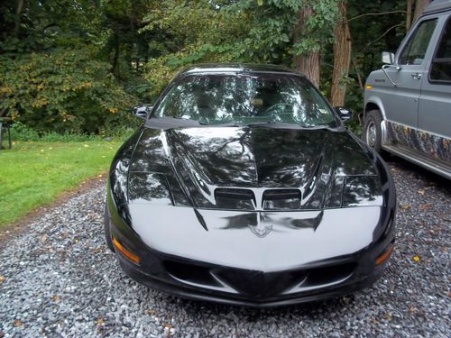 Black 1996 pontiac trans am ws6, 6-speed